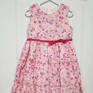 Size 4 Flower Summer Girls Dress